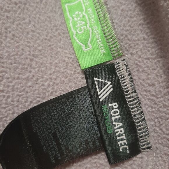 The North Face Mauve Gray Fleece Jacket  Athleisure SP - Picture 4 of 13